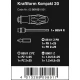 Държач с магазин 1/4'' WERA КК20 с 6бр. накрайници