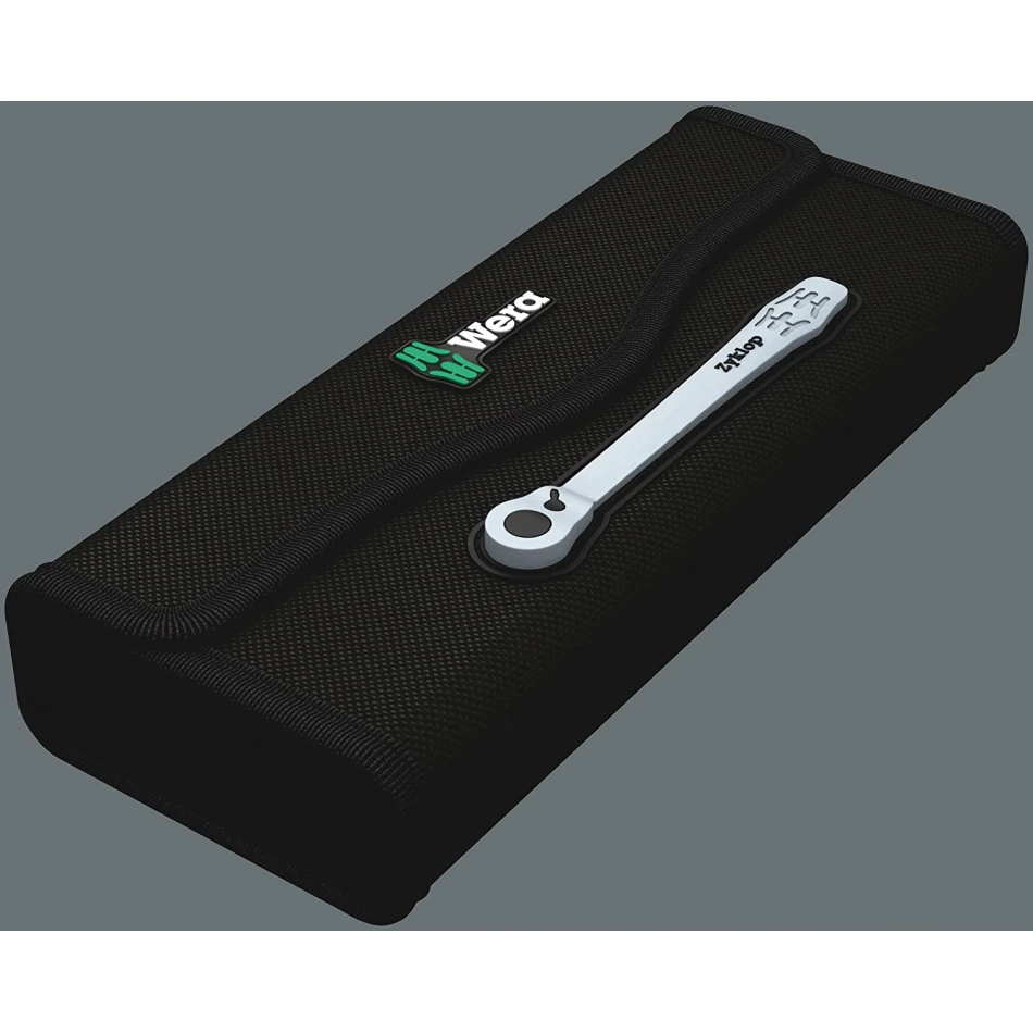 Комплект 29 броя Wera 8100 SB 8 Zyklop Metal тресчотка, адаптор, вложки и накрайници на 3/8" Комплект 29 броя Wera 8100 SB 8 Zyklop Metal тресчотка, адаптор, вложки и накрайници на 3/8"