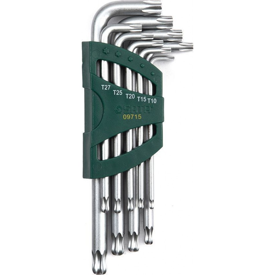 Ключове Tamper-Proof TORX със сферична глава удължени комплект - 9 броя Ключове Tamper-Proof TORX със сферична глава удължени комплект - 9 броя