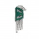 Ключове Tamper-Proof TORX със сферична глава удължени комплект - 9 броя Ключове Tamper-Proof TORX със сферична глава удължени комплект - 9 броя