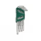 Ключове Tamper-Proof TORX със сферична глава удължени комплект - 9 броя Ключове Tamper-Proof TORX със сферична глава удължени комплект - 9 броя