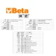 Комплект BETA 903E/C98 тресчотки и аксосоари на 1/4" и 1/2" - 98 части Комплект BETA 903E/C98 тресчотки и аксосоари на 1/4" и 1/2" - 98 части