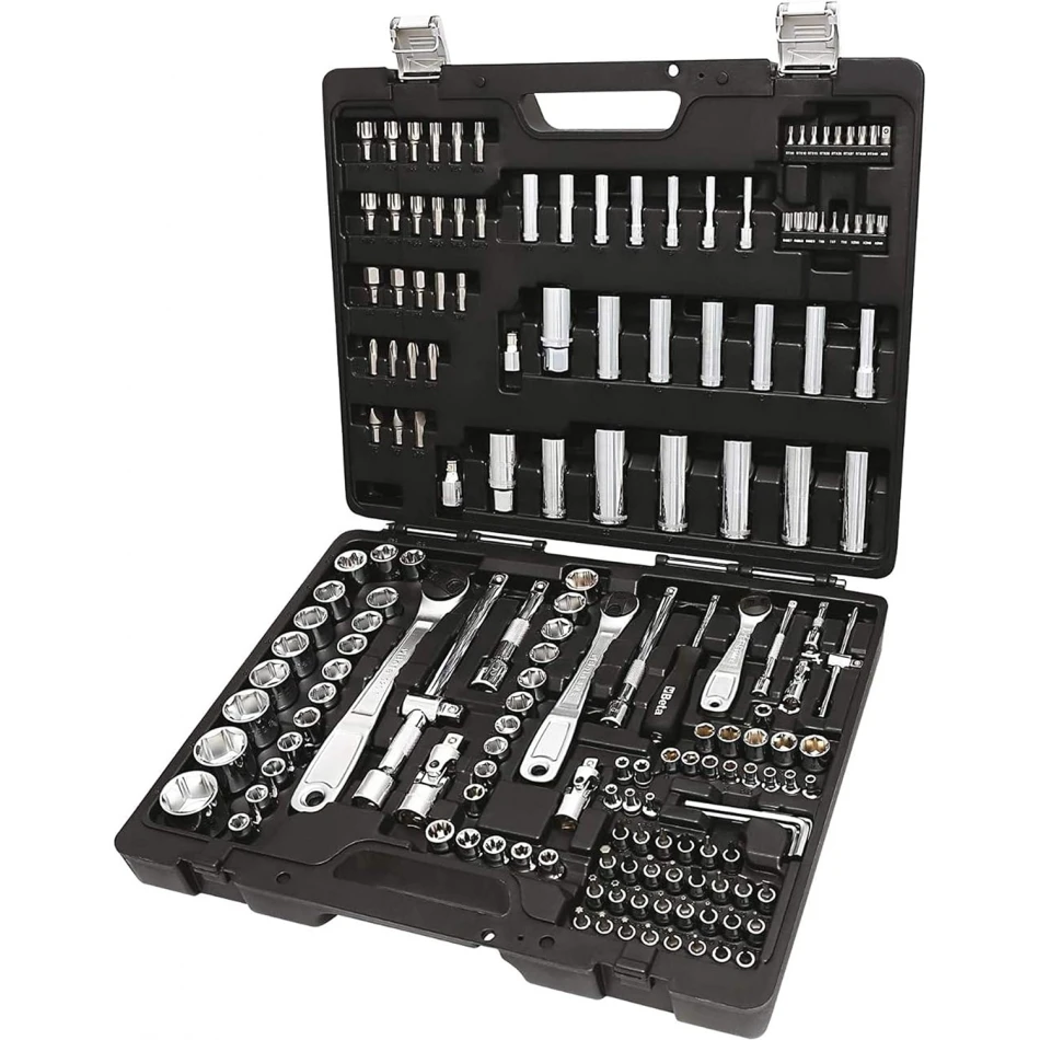 Комплект BETA BW 903E/C170 тресчотки, вложки и аксосоари на 1/4'', 3/8" и 1/2'' - 170 части Комплект BETA BW 903E/C170 тресчотки, вложки и аксосоари на 1/4'', 3/8" и 1/2'' - 170 части
