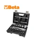 Комплект BETA 923E/C25 тресчотка и аксосоари на 1/2" - 25 части