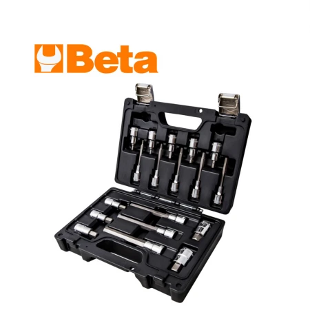 Комплект BETA 923E-PE/C18 инбусни вложки на 1/2" - 18 части