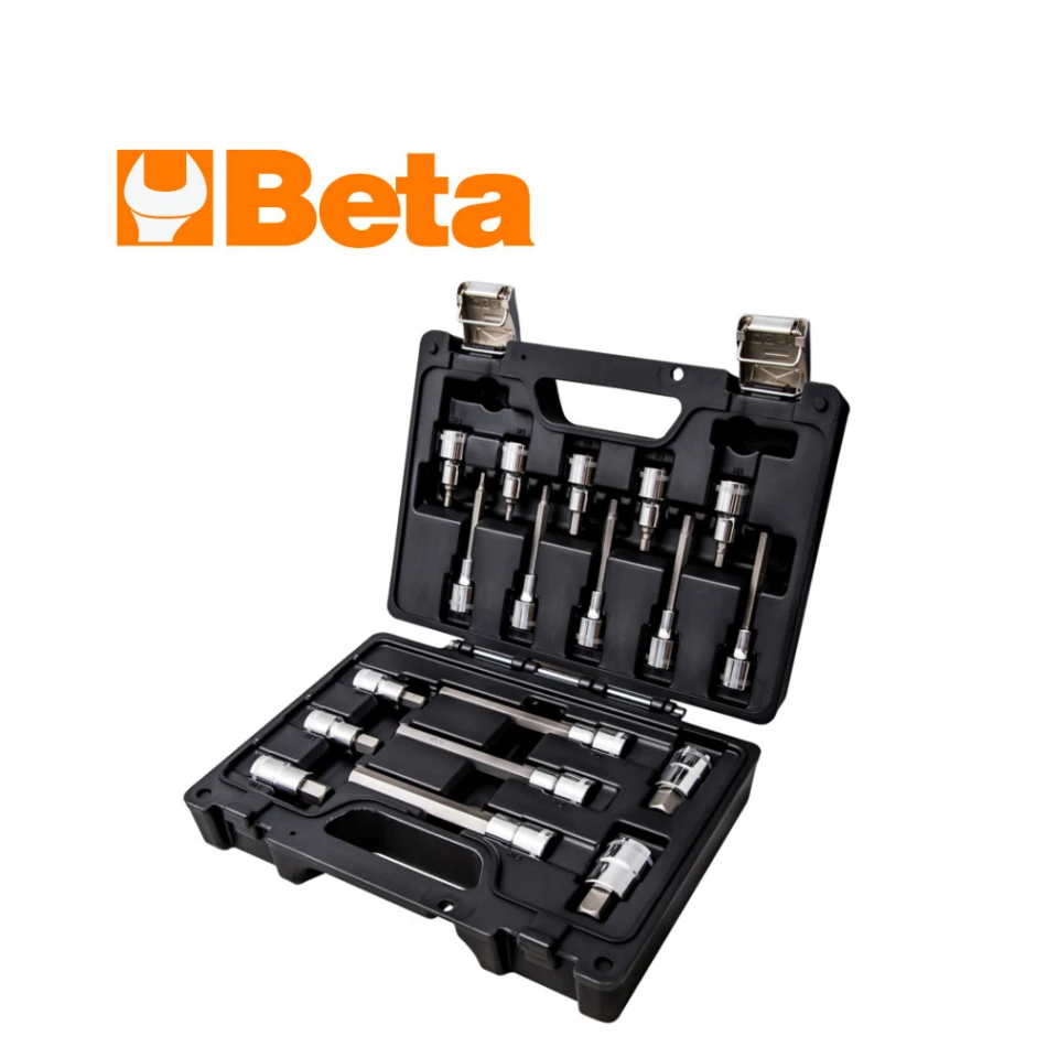 Комплект BETA 923E-PE/C18 инбусни вложки на 1/2" - 18 части Комплект BETA 923E-PE/C18 инбусни вложки на 1/2" - 18 части