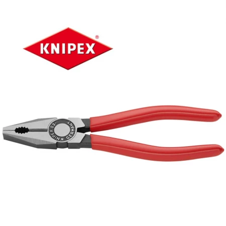 Клещи комбинирани Knipex 180mm с PVC покритие на дръжките