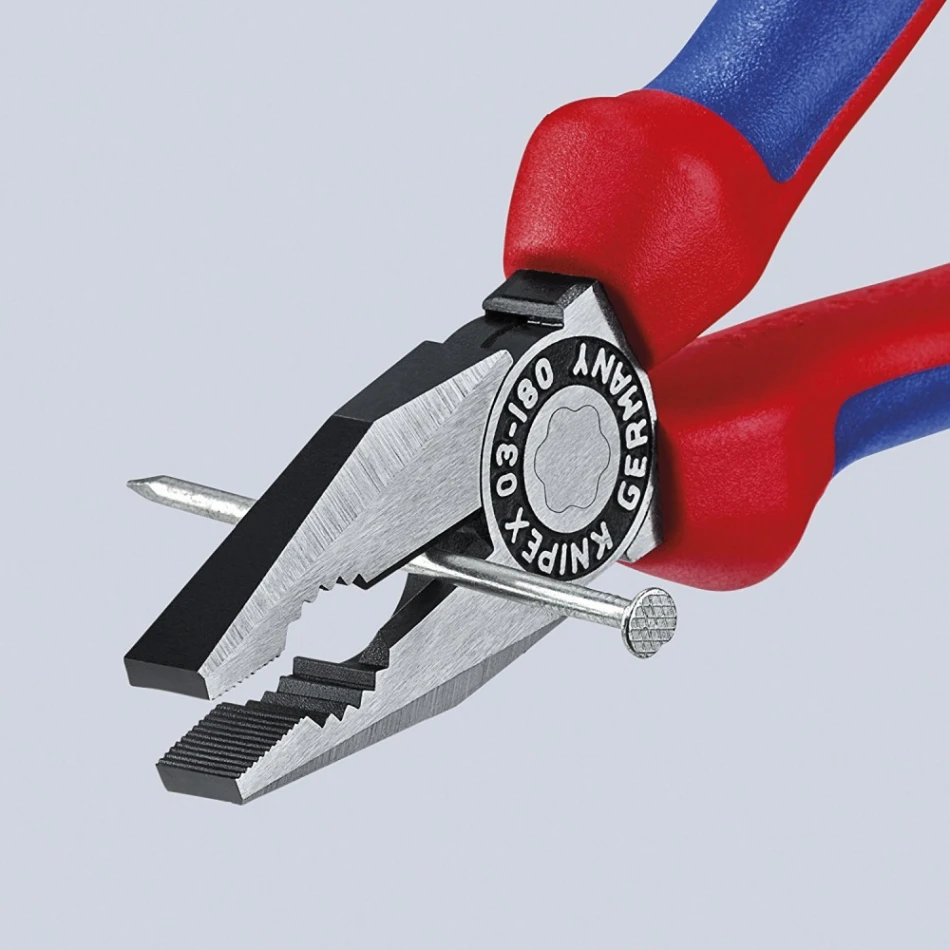Клещи комбинирани Knipex 160mm с мултикомпонентни дръжки Клещи комбинирани Knipex 160mm с мултикомпонентни дръжки