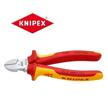 Клещи резачки Knipex 140mm изолирани 1000V