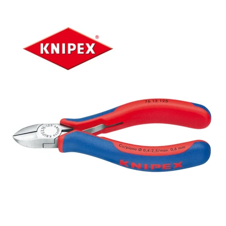 Клещи резачки Knipex 125mm, Cu 0.4-2.5mm
