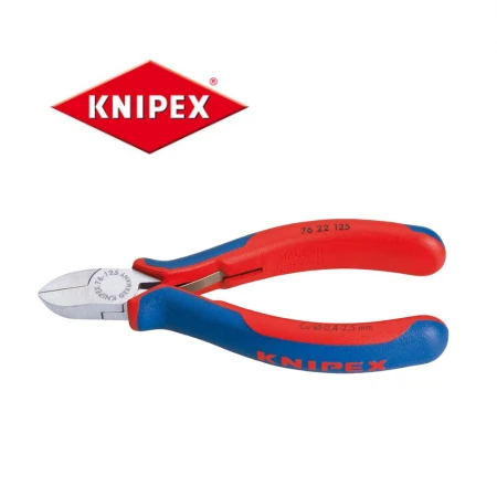 Клещи резачки Knipex 125mm, Cu 0.4-2.5mm