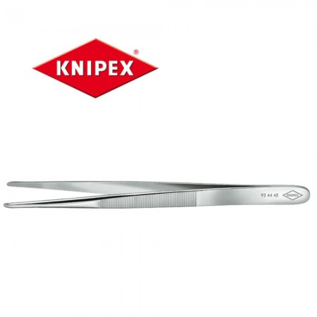 Пинцета Knipex 140x2.0mm с притъпен връх