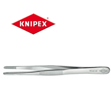 Пинцета Knipex 145х3.0mm с притъпен връх