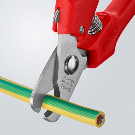 Kлещи (ножици) Knipex за рязане на кабели на кабели 10mm, 24mm2 Kлещи (ножици) Knipex за рязане на кабели на кабели 10mm, 24mm2