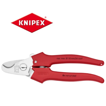 Kлещи (ножици) Knipex за рязане на кабели на кабели 10mm, 24mm2