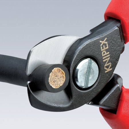 Kлещи (ножици) Knipex за рязане на кабели двустепенни 15mm, 50мм2  Kлещи (ножици) Knipex за рязане на кабели двустепенни 15mm, 50мм2