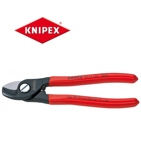 Kлещи (ножици) Knipex за рязане на кабели двустепенни 15mm, 50мм2 