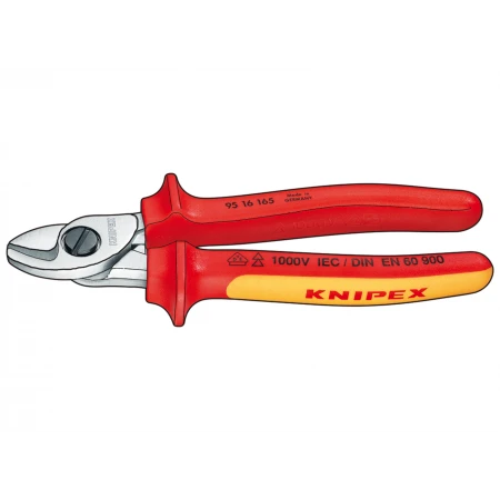 клещи Knipex за рязане на кабели едностранно 15mm, 50mm2; VDE 1000V