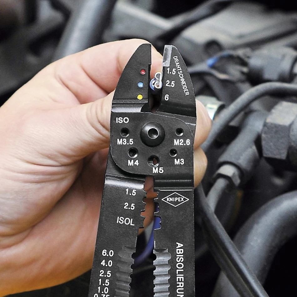 Kлещи Knipex за кербоване 0.75-6.0mm2 Kлещи Knipex за кербоване 0.75-6.0mm2