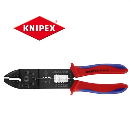 Kлещи Knipex за кербоване 0.75-6.0mm2