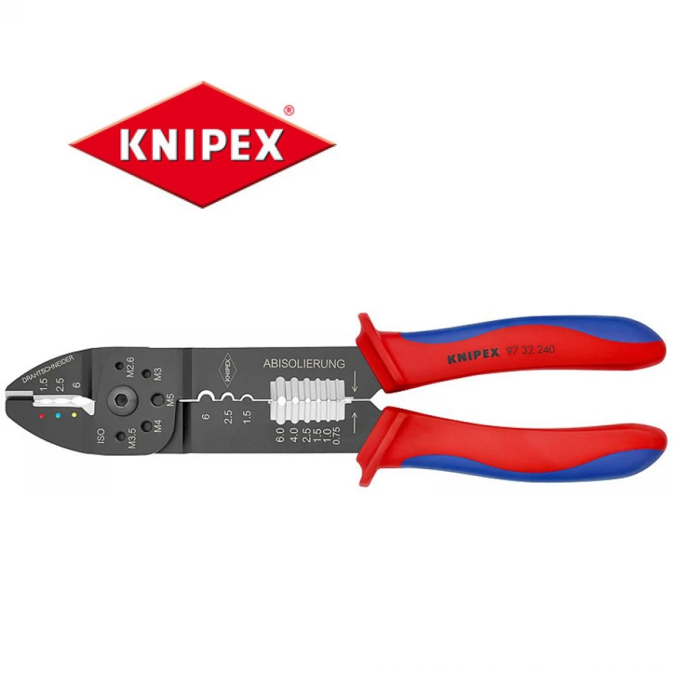 Kлещи Knipex за кербоване 1.5-6.0mm2 Kлещи Knipex за кербоване 1.5-6.0mm2