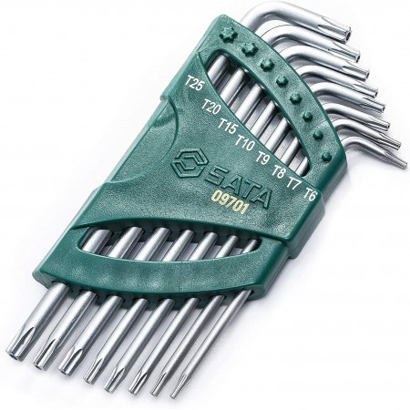 Комплект 8бр. ключове TORX от 6 до 25