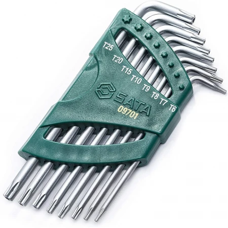 Комплект 8бр. ключове TORX от 6 до 25