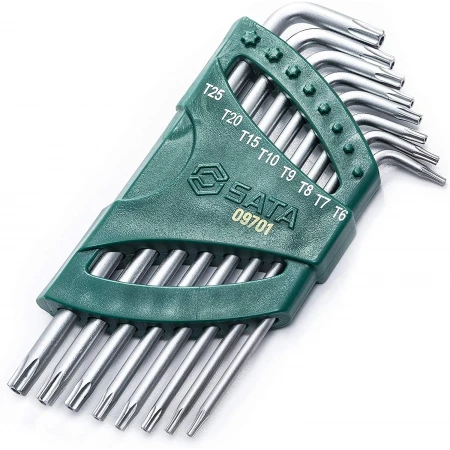Комплект 8бр. ключове TORX от 6 до 25