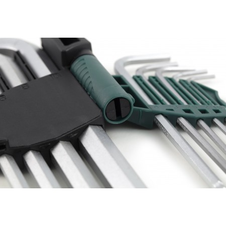 Инбусни ключове със сферична глава комплект 9 бр.