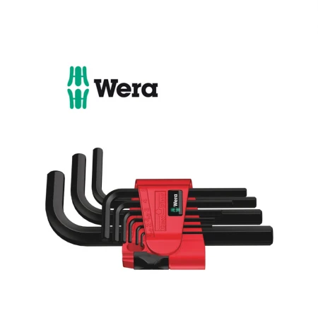 Комплект 9 бр. инбусни ключове метрични Wera