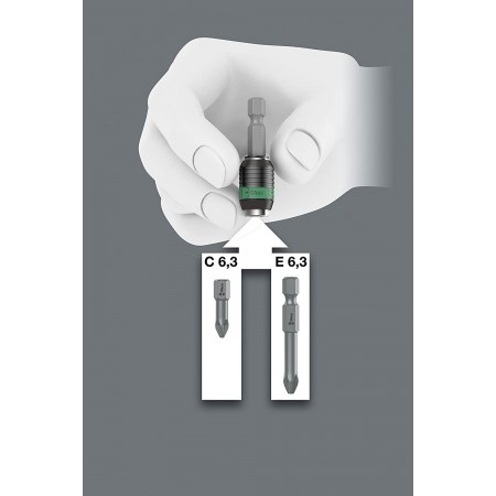 Ръкохватка за накрайници Wera 813 R Ръкохватка за накрайници Wera 813 R