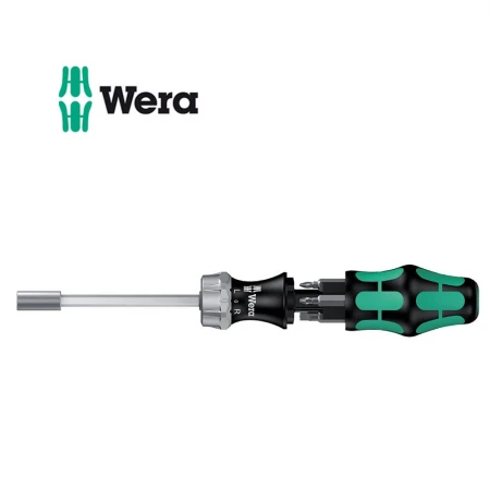 Ръкохватка с тресчотка Wera КК27RA с 6 бр накрайници