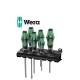 Комплект 6 бр. отвертки Wera Kraftform 334/355/6 