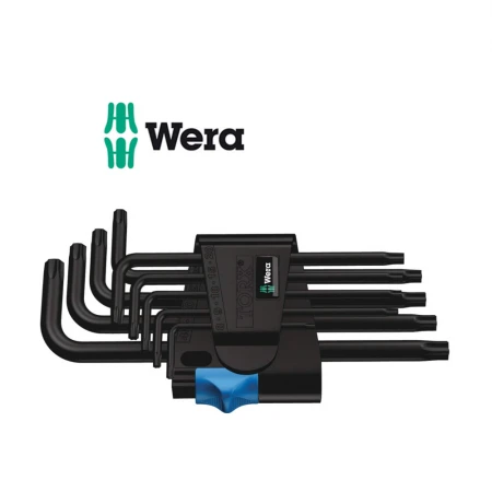 Комплект 9 бр. ключове Wera TORX HF 