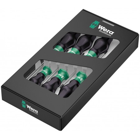 Комплект 6 бр. отвертки Wera TORX Kraftform Comfort