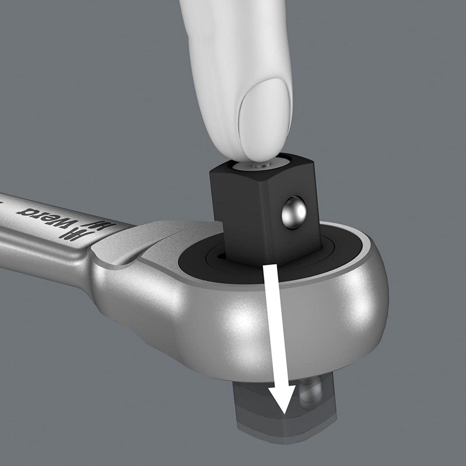 Тресчотка Wera Zyklop Metal PTS 1/2" серия 8003C Тресчотка Wera Zyklop Metal PTS 1/2" серия 8003C